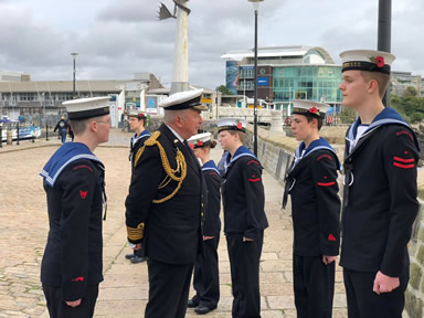 Guard of Honour inspection